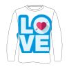 Custom Full Sublimated Long Sleeve Tee (MOQ 10) Thumbnail