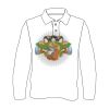 Custom Full Sublimated Long Sleeve Polo (MOQ 10) Thumbnail